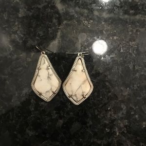 KENDRA SCOTT - Alex Silver Drop Earrings